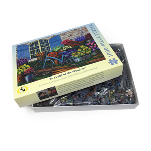 2025 Spring Jigsaw In Front Of The Window Open