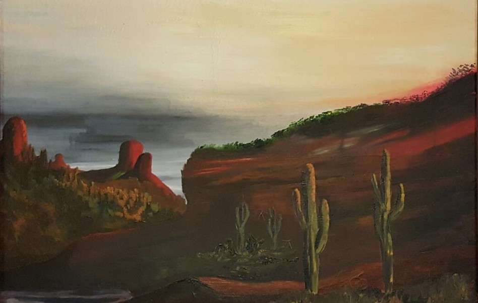 Cactus landscape