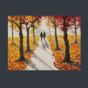 Art Print Unframed Autumn Walk