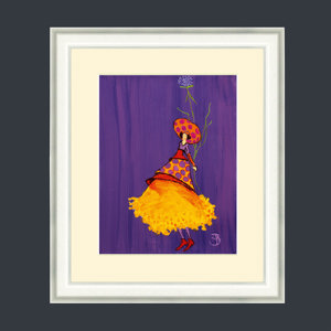 Art Print Framed All Dressed Up