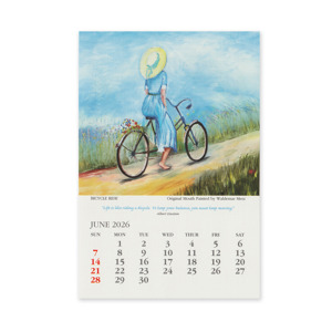 Calendars June Square Canvas